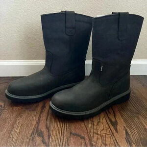 Wolverine Floorhand W10682 Waterproof Brown Leather Soft Toe Work Boots Sz 13